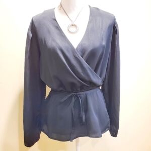 Prologue black Long Sleeves blouse size S